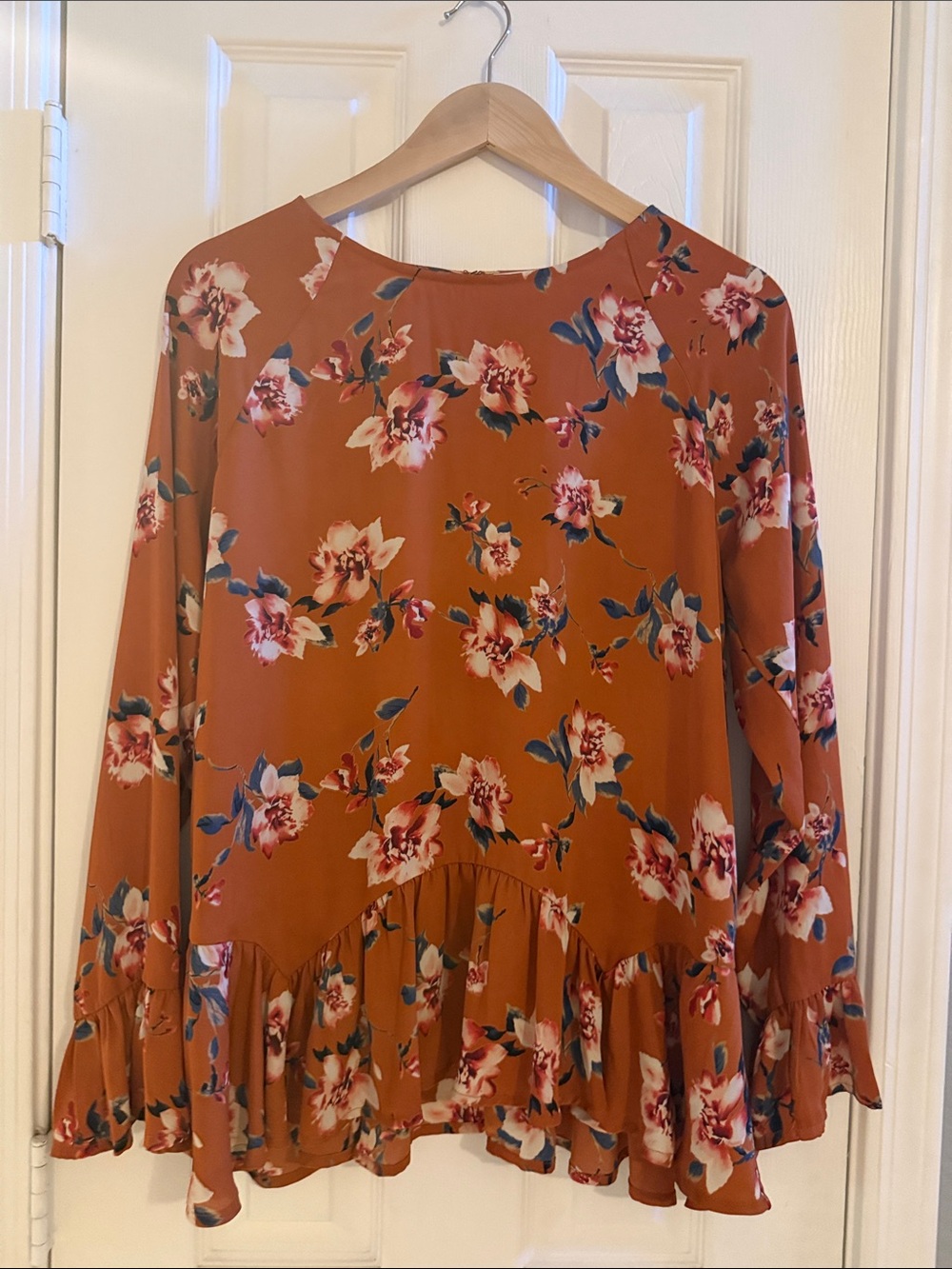 Ro & De Rust Floral Peplum Blouse